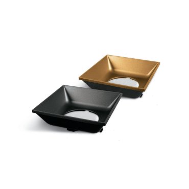 ONE Light Retro Dark Light Square Cylinders - opbouwspot 1L - 9,4 x 9,4 x 11 cm - 20W LED incl. - wit