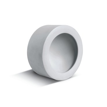 ONE Light Hidden Light Cylinders - opbouwspot 1L - Ø 17,5 x 8 cm - 16W LED incl. - wit