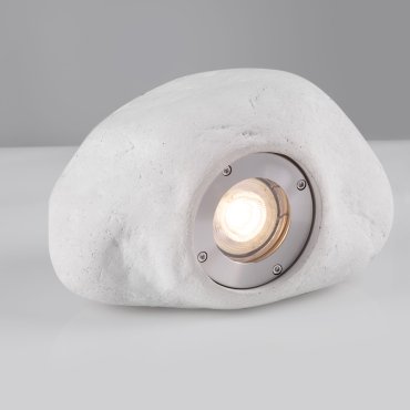 Nova Luce Petra - tuinpaal - 20 x 12 x 14 cm - IP65 - wit