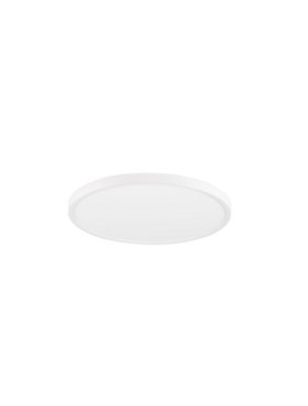 Nova Luce Dixie CCT - plafondlamp - Ø 40 x 2,5 cm - 36W LED incl. - zandwit
