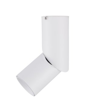 Nova Luce Oberon - opbouwspot - Ø 6 x 18 cm - 6W LED incl. - wit