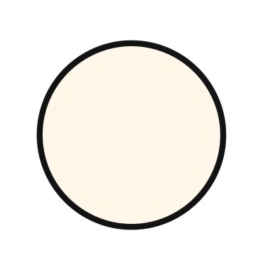 Nordlux Oja 42 - plafondverlichting - Ø 42,4 x 2,3 cm - 24W dimbare LED incl. (3000K/4000K) - IP54 - zwart