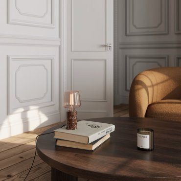 Nordlux Deco - Ø 10,5 x 15,5 cm - E27 - 4,1W dimbaar - 2700K - amber