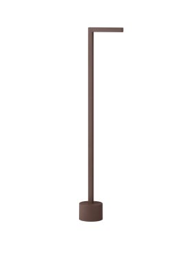 Nova Luce Pipe - tuinpaal - 11 x 64,5 cm - 5W LED incl. - IP65 - corten