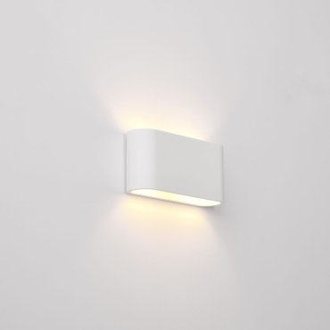 Artdelight Lille - wandlamp - 7 x 25 x 12 cm - wit glad