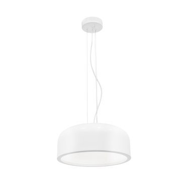 SHOWROOMMODEL - Nova Luce Perleto - hanglamp - Ø 35 x 133 cm - wit