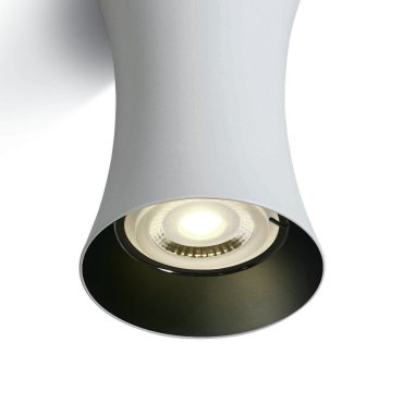 ONE Light GU10 Ceiling Cylinders  - opbouwspot 1L - Ø 7 x 11,5 cm - wit