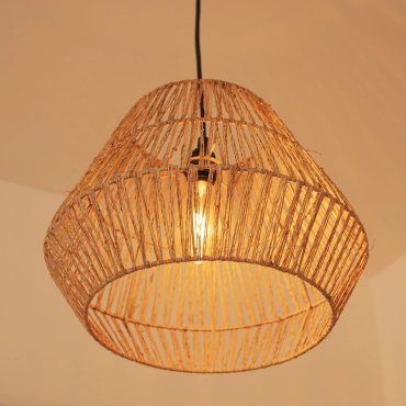 New Garden Sisine 50 - hanglamp - Ø 40 x 30,5 cm - rotan