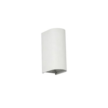 VK Lighting Dust - wandlamp - 7,1 x 17,1 x 9,6 cm - 2 x 6W LED incl. - IP65 - zandwit