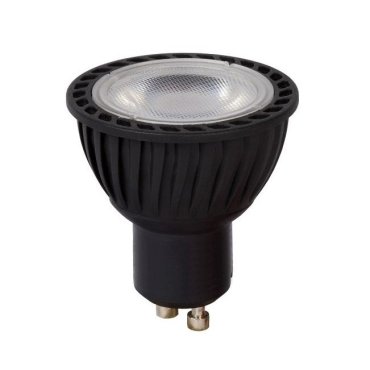 Lucide LED-spots (set van 3) - Ø 5 x 5,3 cm - GU10 - 5W dimbaar - 3000K - zwart
