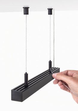 KLUS RD-1 - bevestigingsset inclusief kabel 150cm - zwart