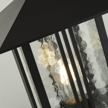Searchlight Venice - tuinpaal - 23 x 23 x 45 cm - IP44 - zwart