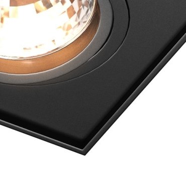 Zuma Line Quadro - opbouwspot - 9,6 x 9,6 x 12 cm - zwart