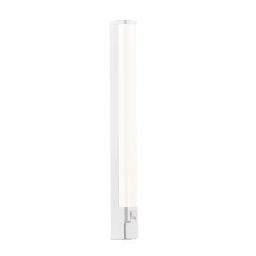 Nordlux Sjaver - wandlamp - 5,7 x 60 x 7 cm - 15W LED incl. - IP44 - wit