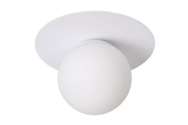 Lucide Tricia - plafondlamp - Ø 25 x 17,5 cm - wit