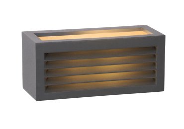 Lucide Dimo - buiten wandverlichting - 25 x 11 x 11 cm - IP54 - zwart