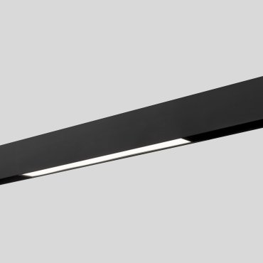 Nova Luce Rieti - armatuur voor magnetisch profielsysteem - 26,9 x 3,5 x 5,1 cm - 15W LED incl. - zwart - witte lichtkleur