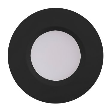 Nordlux Tiaki - inbouwspot - Ø 85 mm, Ø 72 mm inbouwmaat - 5,7W dimbare LED incl. - IP65 - zwart