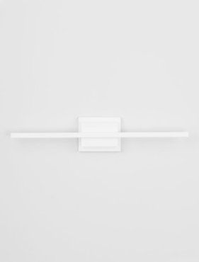 Nova Luce Azure - wandlamp -  6,9 x 11,8 x 60,5 cm - 12,5W LED incl. - zandwit