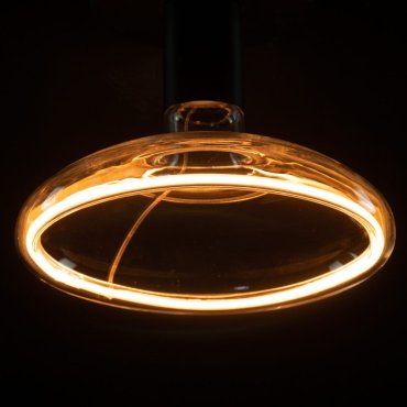 Segula LED lamp - Floating Line - Reflector - Ø 20 x 11,5 cm - E27 - 8W dimbaar - gerookt