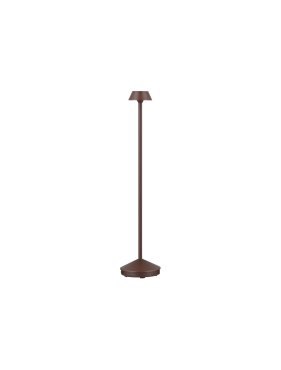 Nova Luce Arion - tuinpaal - Ø 11 x 50 cm - 4W LED incl. - IP65 - corten