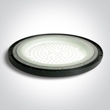 ONE Light Industrial AC LED UFO - hanglamp -  Ø 26 x 7 cm - 100W LED incl. - IP65 - zwart
