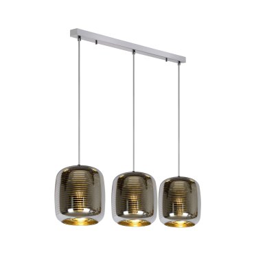 Lucide Eryn - hanglamp - 88 x 20 x 157 cm - chroom