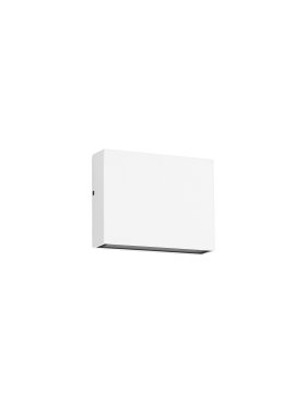 Nova Luce Tick - buiten wandverlichting - 11,5 x 9 x 3 cm - 4W LED incl. - IP54 - zandwit