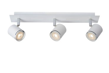 Lucide Rilou - opbouwspot - 42 x 7,5 x 12 cm - 3 x 4,5W dimbare LED incl. - wit