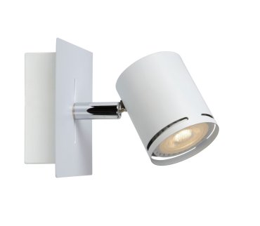 Lucide Rilou - opbouwspot - 10 x 10 x 12 cm - 4,5W dimbare LED incl. - wit