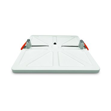 ONE Light Floating Square - plafondverlichting - 20 x 20 x 1 cm - 20W LED incl. - wit - warm witte lichtkleur