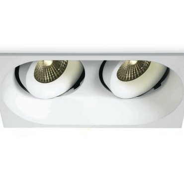 ONE Light COB Outdoor/Bathroom - inbouwspot - 168 x 90 mm, 160 x 83 mm inbouwmaat - 7W dimbare LED incl. - IP54 - wit