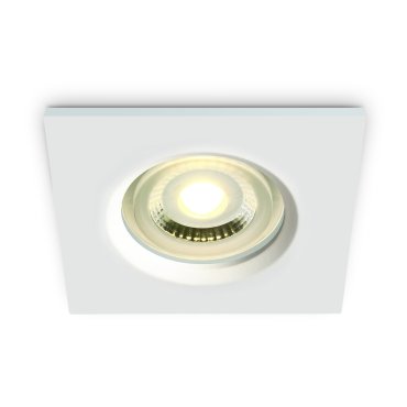 ONE Light Bathroom Range - inbouwspot - 85 x 85 mm, Ø 68 mm inbouwmaat - IP65 - wit