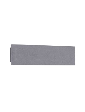 Nova Luce Luna - buiten wandverlichting - 40 x 10 x 4,5 cm - 11W LED incl. - IP65 - zwart