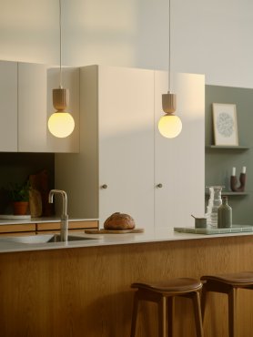 Nordlux Sadie - hanglamp - Ø 15 x 230,2 cm - bruin