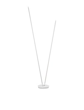 Nova Luce Intec - vloerlamp - Ø 26 x 184 cm - 33W dimbare LED incl. - zandwit