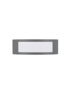 Nova Luce Zenith - buiten wandverlichting - 30,3 x 10 x 9 cm - IP44 - donkergrijs