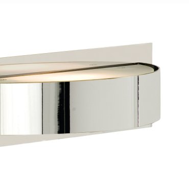 Searchlight Wall - wandverlichting - 24 x 6 cm - chroom