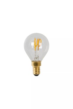 Lucide LED filament lamp - Ø 4,5 x 7,7 cm - E14 - 3W dimbaar - 2700K - transparant