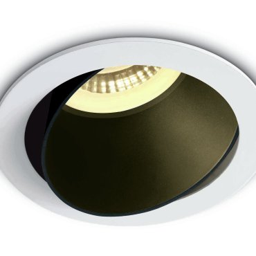 ONE Light Chill Out - inbouwspot - Ø 79 mm, Ø 72 mm inbouwmaat - wit en zwart