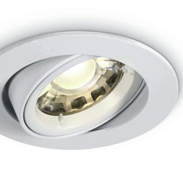 ONE Light Lock Ring GU10 Range - inbouwspot - Ø 94 mm, Ø 82 mm inbouwmaat - wit