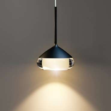 Artdelight Phoenix - hanglamp - Ø 11,6 x 208,2 cm - 7W dimbare led incl. - zwart