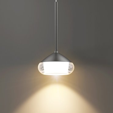 Artdelight Phoenix - hanglamp - Ø 11,6 x 208,2 cm - 7W dimbare led incl. - mat grijs