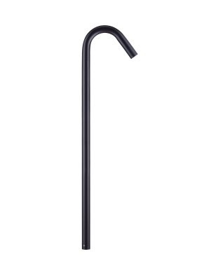 Nova Luce Gleam - tuinpaal - 20 x 80 x 3 cm - 5W LED incl. - IP65 - donker antraciet