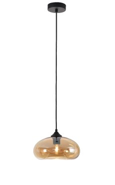 Artdelight Paradise - hanglamp - Ø 28 x 172 cm - amber