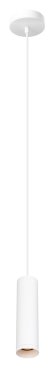 Artdelight Milano - hanglamp - Ø 6,6 x 175 cm - wit