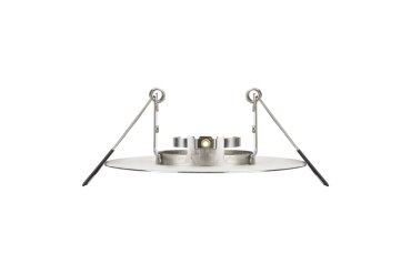 Integral LED Vienna - inbouwspot - Ø 110 mm, Ø 70-100 mm inbouwmaat - IP65 - satijn nikkel