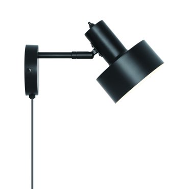 Nordlux Matis - bedlamp - Ø 12,5 x 17 x 27 cm - zwart