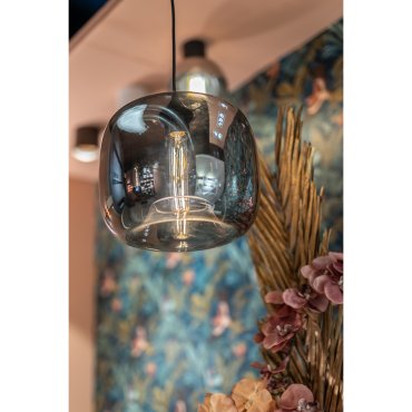 Artdelight Preston - hanglamp - Ø 28 x 178 cm - titan
