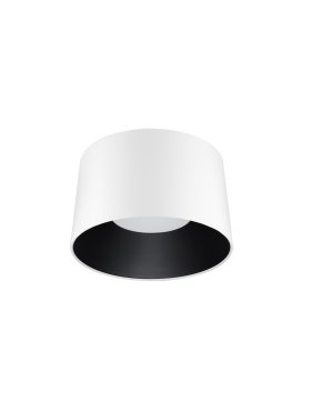 Nova Luce Atil - plafondlamp - Ø 50 x 30 cm - 35W LED incl. - zandwit en zwart